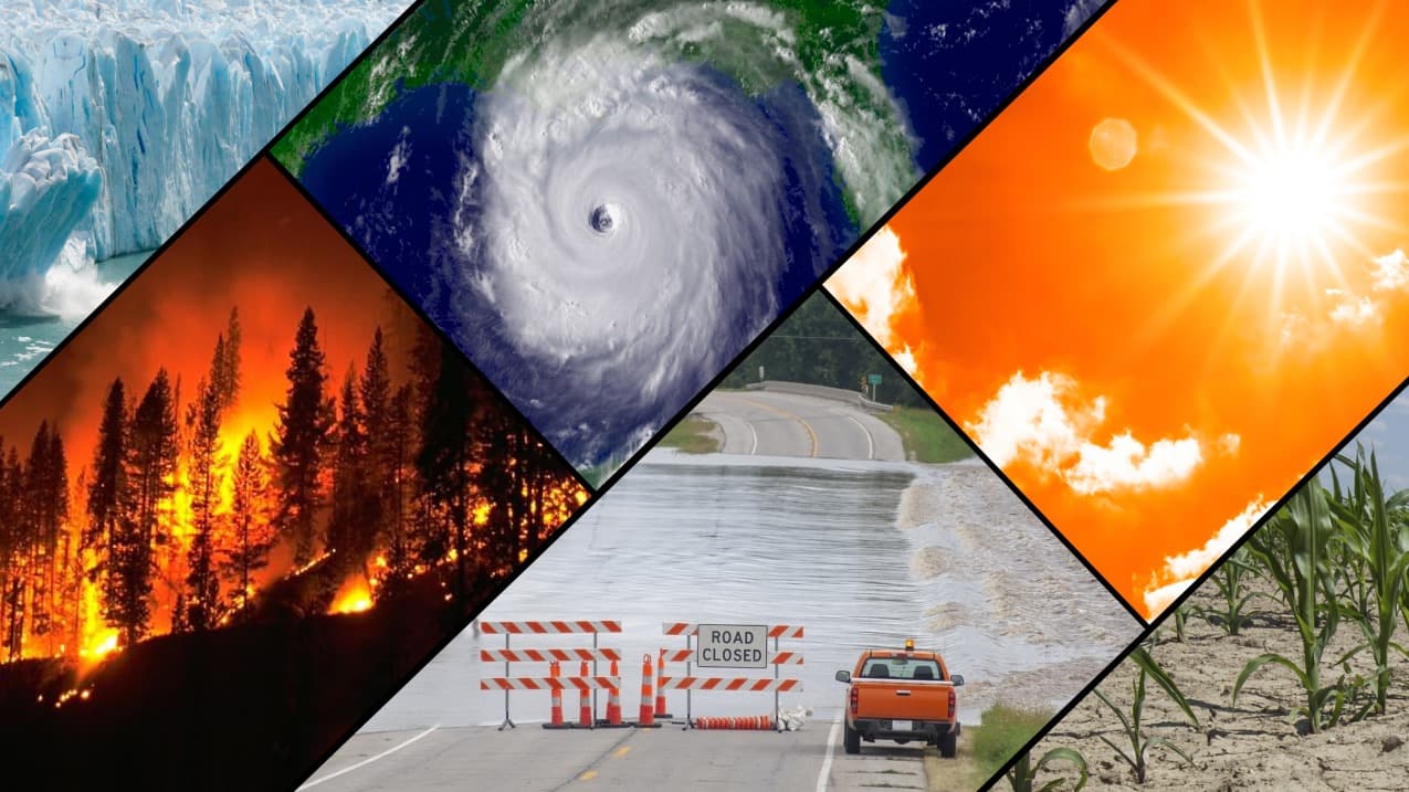 Various natural disasters